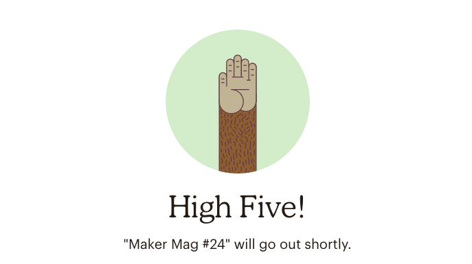 makermag's tweet image. Makers! Our weekly newsletter is on the way 🙌

This edition is *ALL* about the money 🤑

We talk financial independence, alternative funding, and more. 👀

Featuring content by our wonderful writers @jamesg_oca @BasileSamel @valentinourbano @anthilemoon @thedevarsh ✍️