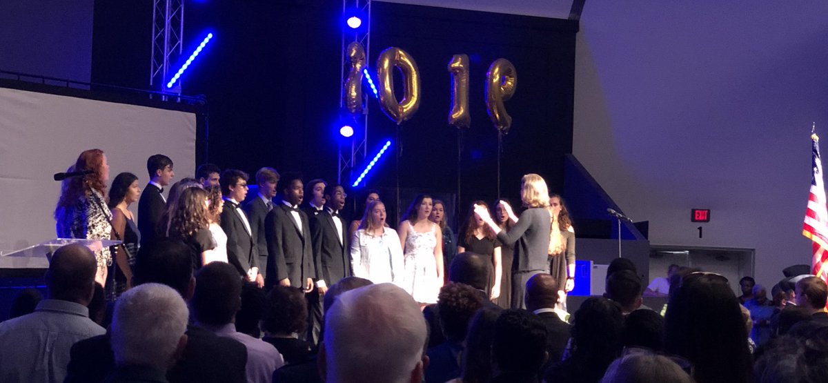 <a href="/EAadventurers/">Laney Adventurers</a> and <a href="/SingerJen/">Jen Justus Mueske</a> did a fabulous job singing the National Anthem and the Alma Mater at tonight’s Senior Awards Night. #Classof2019 #SeniorAwards