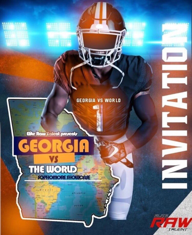DexterRicksJr's tweet photo. Blessed and honored to receive an invitation to the Georgia V.S The World Sophomore Showcase ! 🤝💯 https://t.co/9KQnuh0jhu