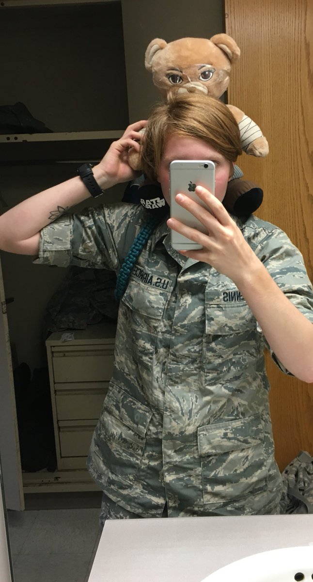 DennisCat's tweet photo. I stole a bear from one of my friends, it stole my glasses https://t.co/WY0uVPL2Of