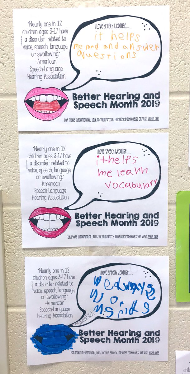 MsRicksSLP's tweet photo. All the reasons we love speech &amp; #BHSM https://t.co/y0utsIHE8n