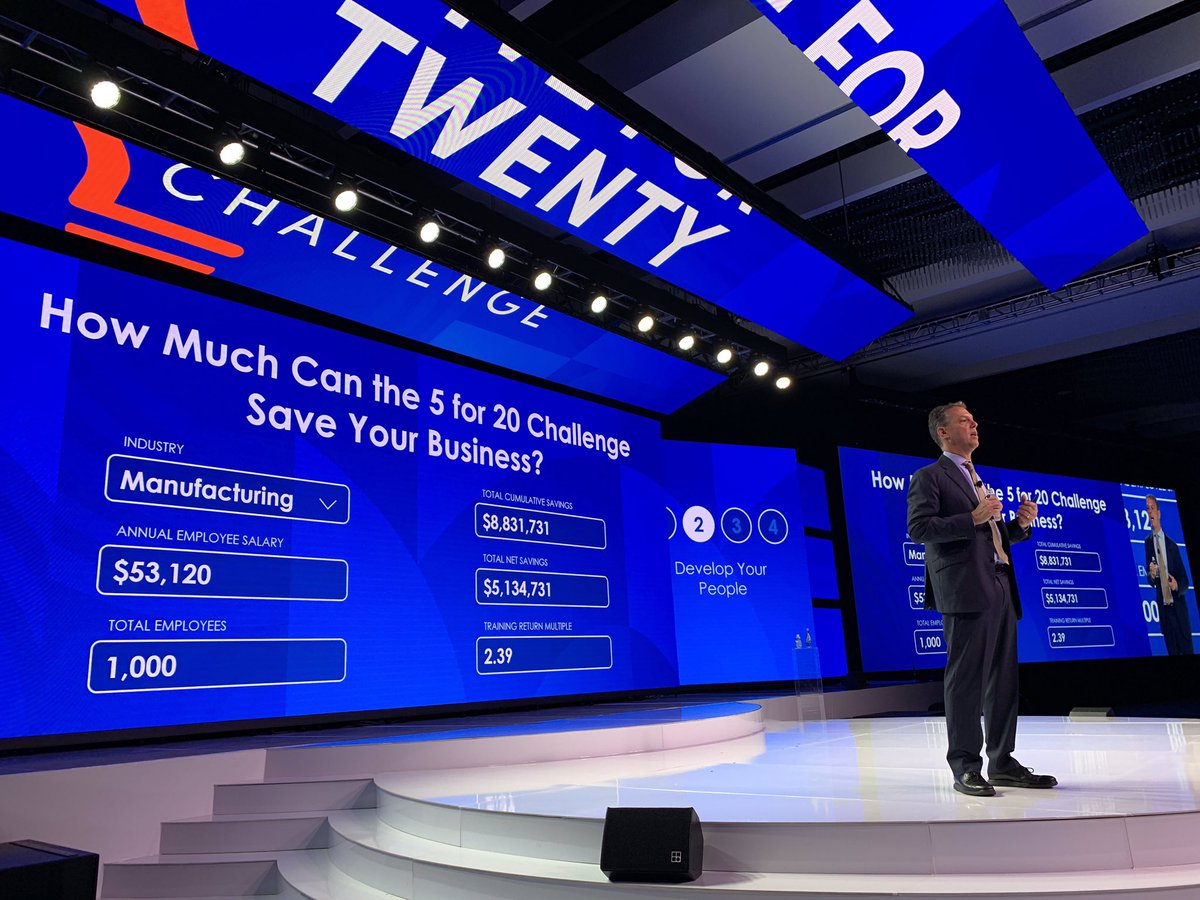 marklmartin's tweet photo. Great discussion by @AdamCSOD, CEO of @CornerstoneInc sharing how businesses through training can increase retention and save millions. #5for20 #CSODConf19 #client https://t.co/KOZ6XJkotx https://t.co/ZBM6fbcbCl