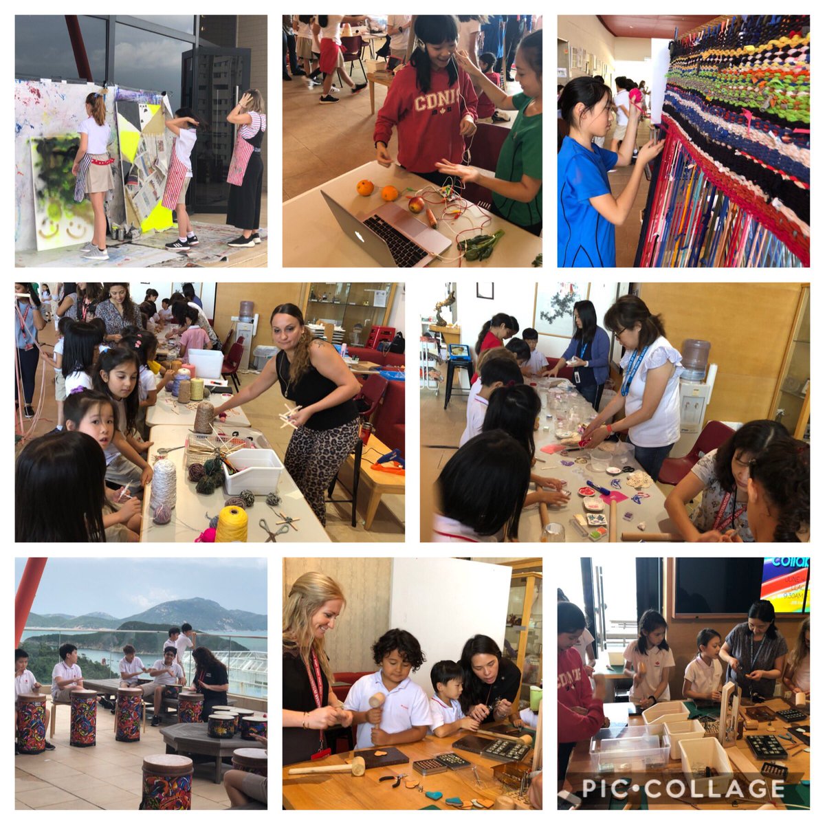 3 days of Make.Create.Collaborate at #cdnisls to celebrate #creativity #music #art #tech #culture #dance