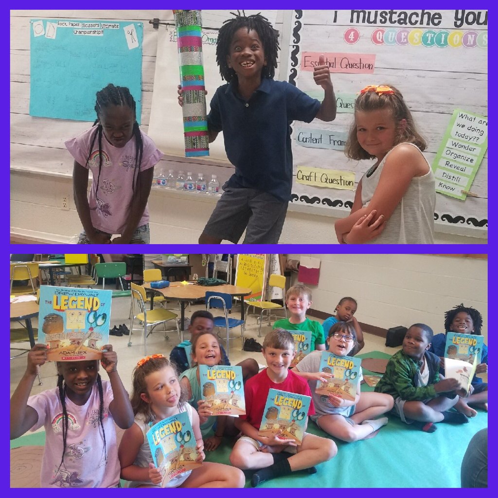 ripleyprimary's tweet photo. The first week of Summer Camp focuses on students developing a growth mindset that positively impacts their lives both in and out of school. #readtobereadyTN #readwritethink https://t.co/8AYSmiaCIC