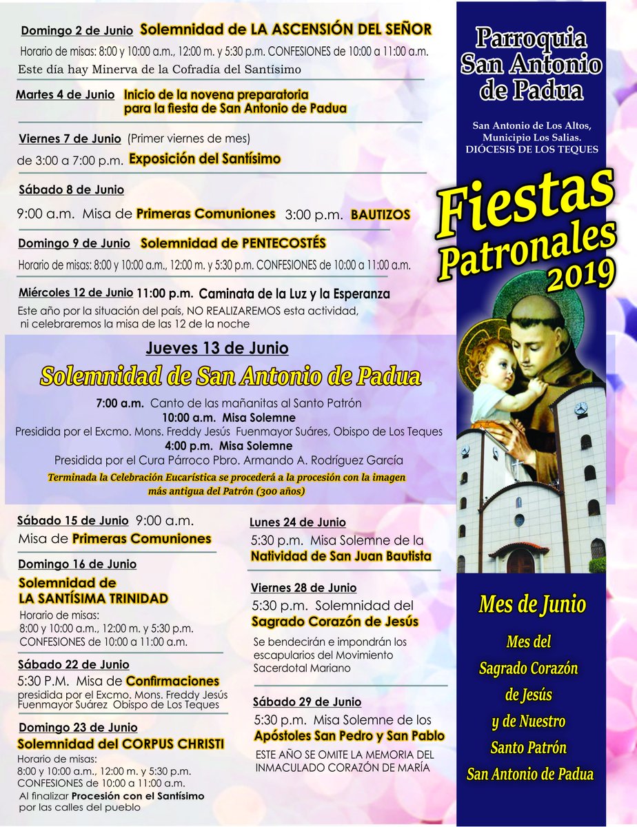 P. San Antonio de Padua (@TReligiosa) / Posts / X