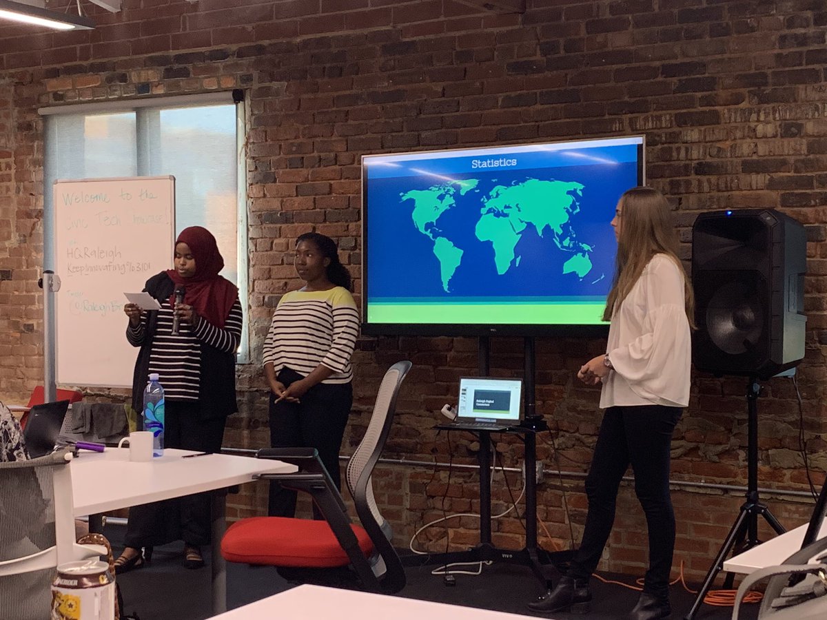 SarahGlovaPhD's tweet photo. So impressed by these @RaleighGov #Raleigh #DigitalConnectors. Hearing about their impact and 1k+ community service hours in the last year at the @RaleighBrigade #opendata #civictechshowcase https://t.co/Gj5hXKb9oJ