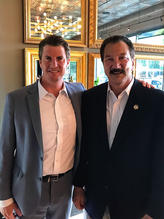 _AlanBarcelona's tweet photo. Great to see these two gentlemen over the weekend.  Governor Gavin Newsom and Senator Henry Stern. https://t.co/tk7SNs9oyx