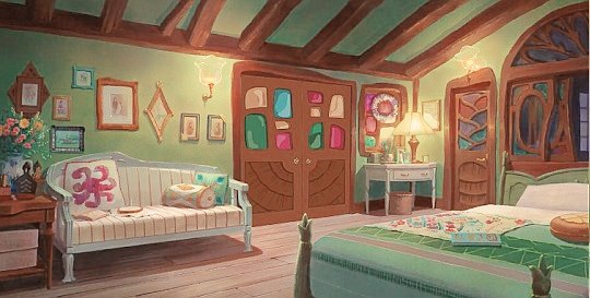 flowersilky's tweet photo. the cottage in "mary and the witch’s flower". https://t.co/qYNn2IGF5O