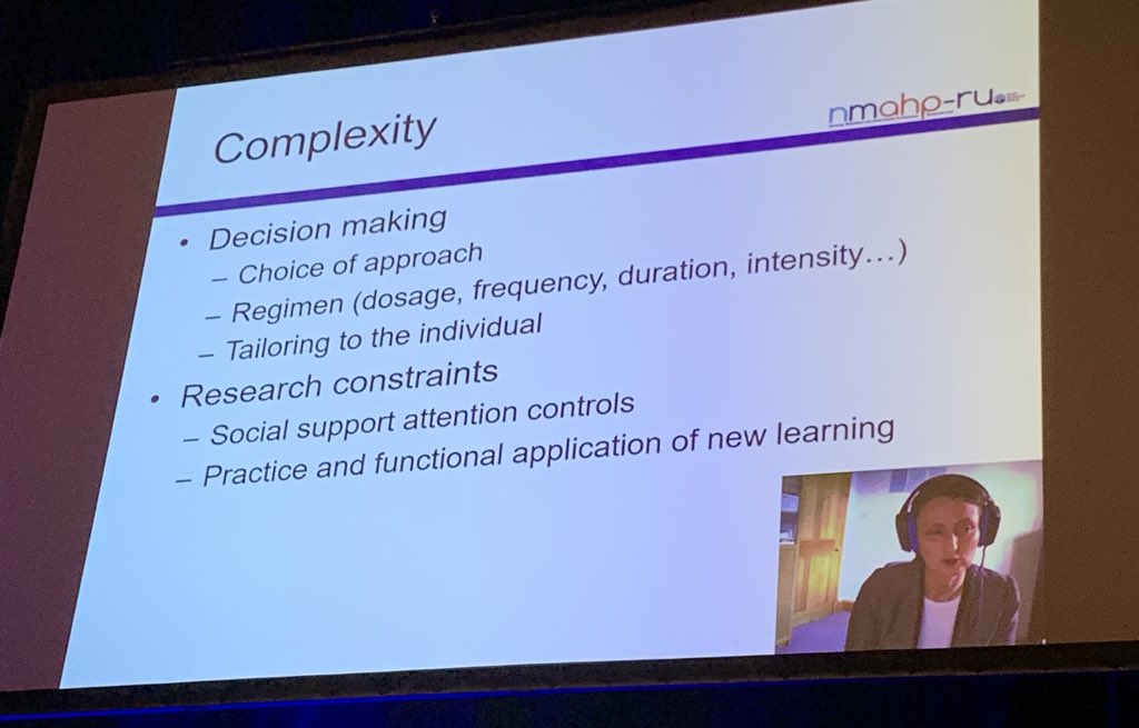 flissbright's tweet photo. Also tailoring to the broader patient and environmental contexts. So many layers of complexity. Marian highlights these are often not visible to others we work with - complexities of our work not well understood #NZSpaConf https://t.co/1o7fHXFPcw
