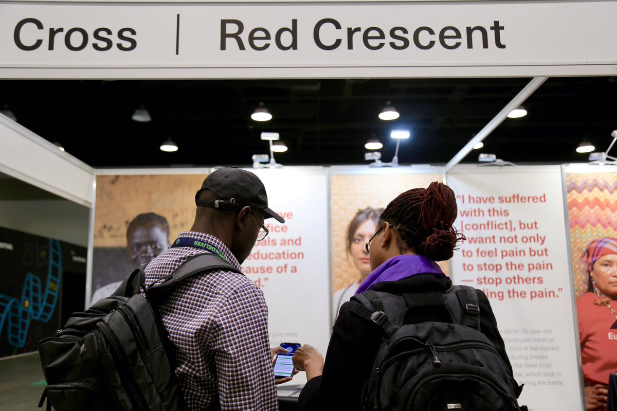 redcrosscanada's tweet photo. Check out our #RedCrossWD fueling station @WomenDeliver and see our work in humanitarian and complex environments. https://t.co/f0zX6R5bHR