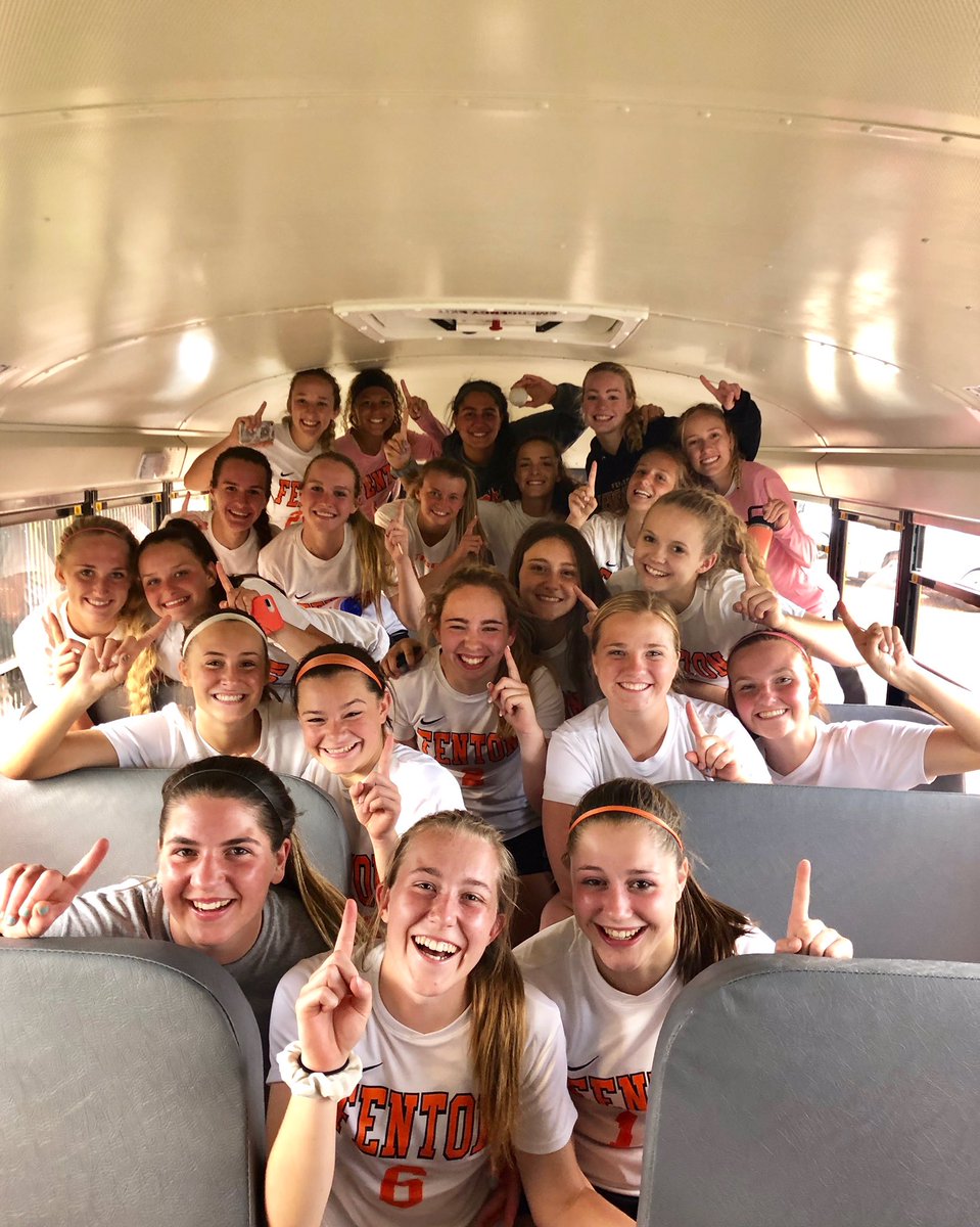 FentonSoccer's tweet photo. Your Fenton girls are at it again !

2-1 win over #1 ranked: previously undefeated DeWitt . 
🧡🖤🧡🖤
#LOVE https://t.co/7GHmsF0wLi
