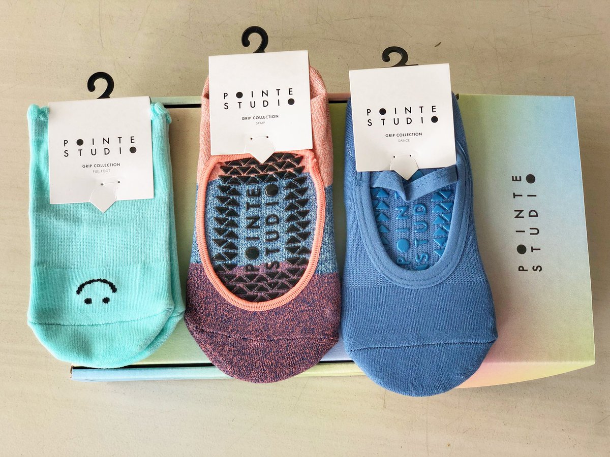 IrongirlNadia's tweet image. Cute, stylish socks for the cross training @PointeStudio_ , founded in 2014. #pointestudio #socks pointestudio.com