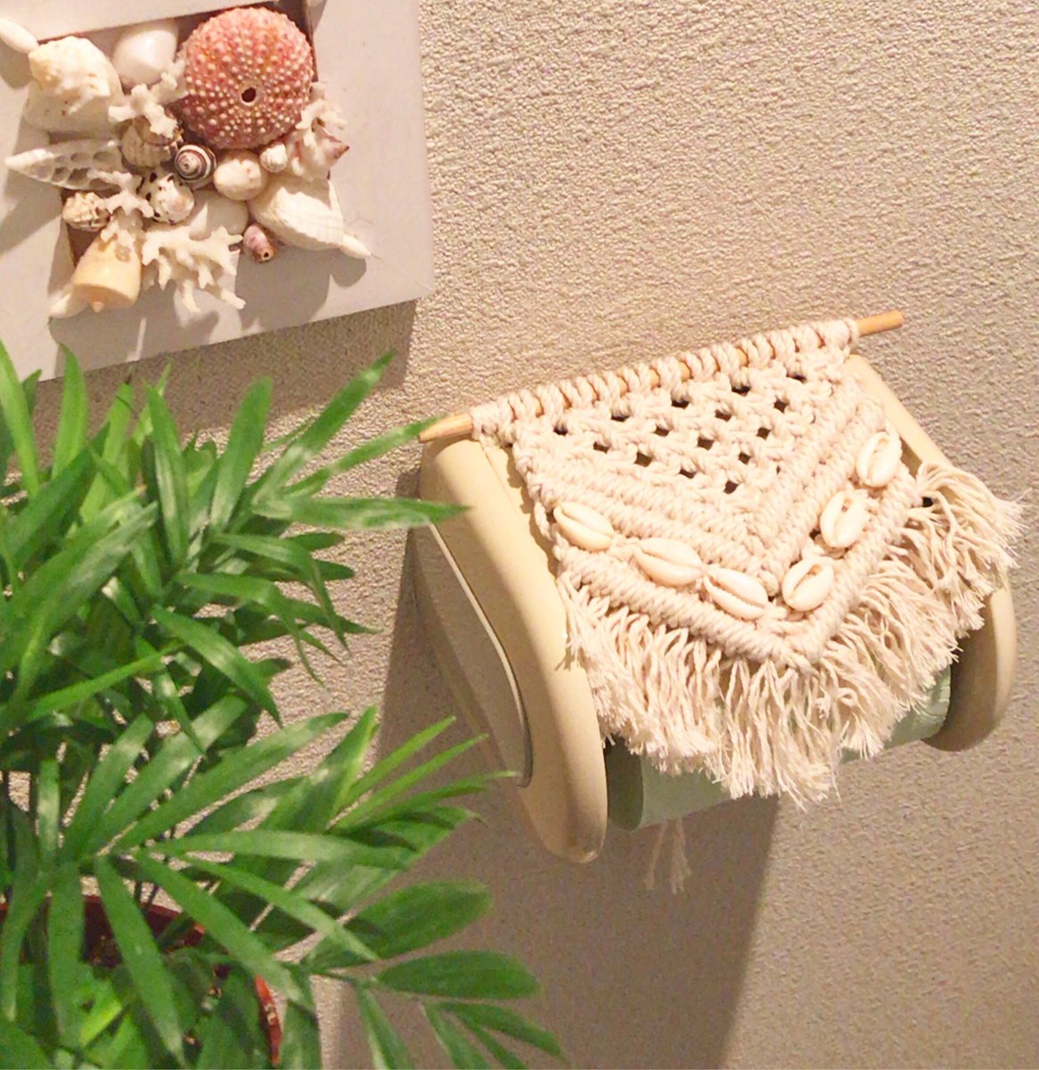 トイレットペーパーホルダー♡激かわ♡♡♡インスタ➳riri.handmade818