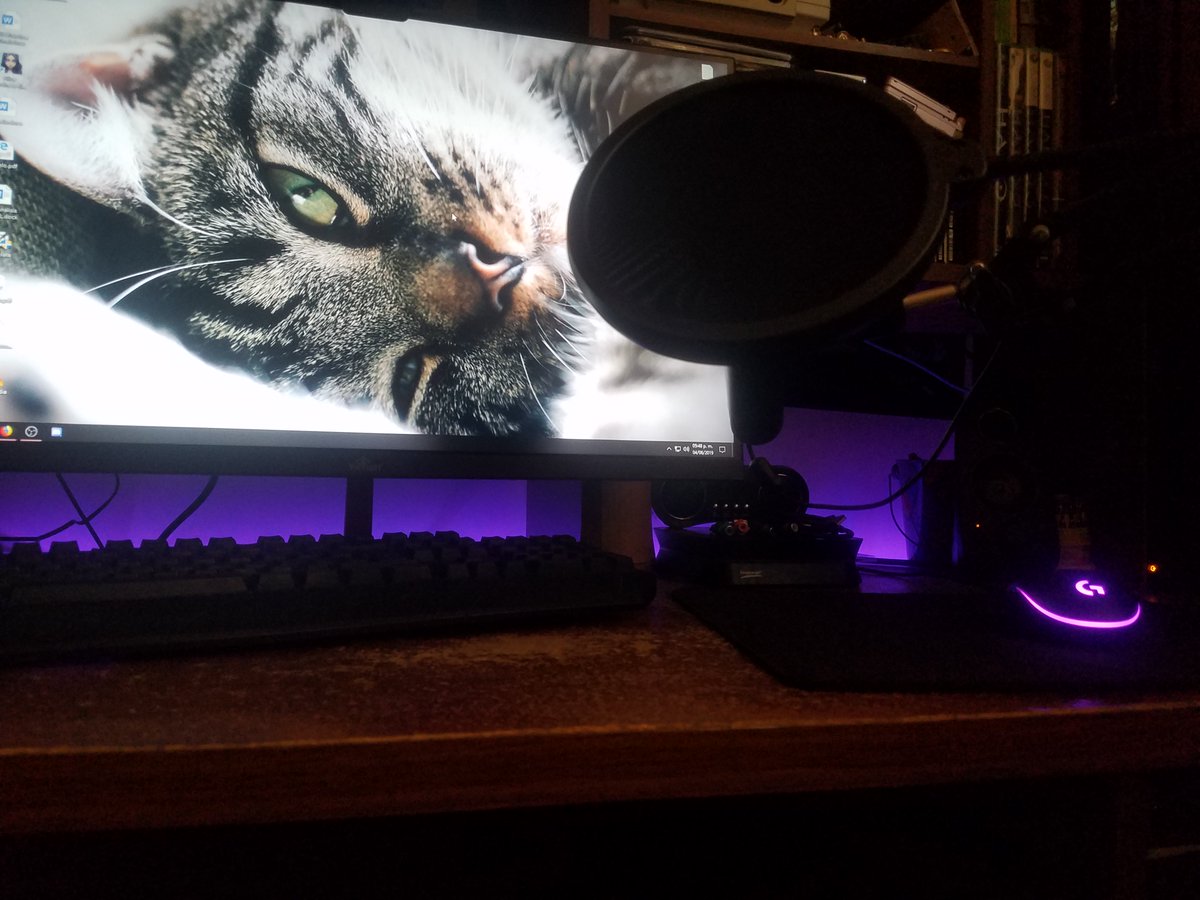 BozalitoCat's tweet photo. Ya instaladas las lucecitas led :3 y el filtro anti-pop esperen mejoras en el audio n.n
y la próxima semana el video del set-up https://t.co/VsoqDu1ohr