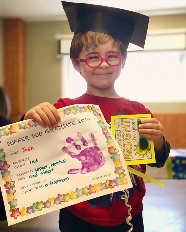 EvanMcCosham's tweet photo. Our littlest man Josh is all done preschool and ready for kindergarten next year! And he likes... meat. https://t.co/q3VUsdNiEF