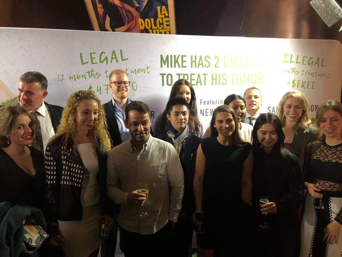 iainsmcgregor's tweet photo. Green Carpet premiere of the fantastic High as Mike movie ⁦@highasmike1⁩ at Dendy Opera Quays last night. Great turn out from Lambert Initiative and MQ scientists ⁦@rhyscohen⁩ ⁦@samuel_b_phd⁩ ⁦@Dilara_Bahceci⁩ ⁦@GrrrlInScience⁩ https://t.co/SrftsoPmih