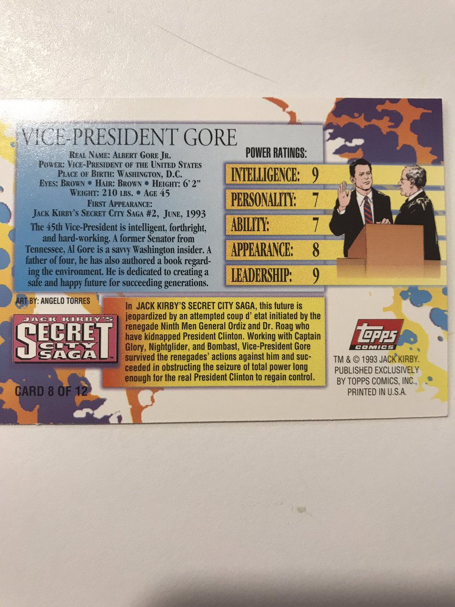 jcstoner's tweet photo. Ims back to try to sway public opinion and influence stuff #1993AlbertGoreJr #secretcitysaga https://t.co/dZwjthly6D