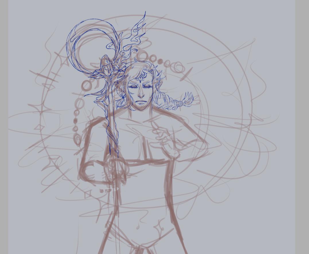 ChocoSandArt's tweet photo. WIP of me doodling my Whitemage. 
I hope to finish is eventually hahah
#wip #FF14 https://t.co/mpjUDs2ZEm