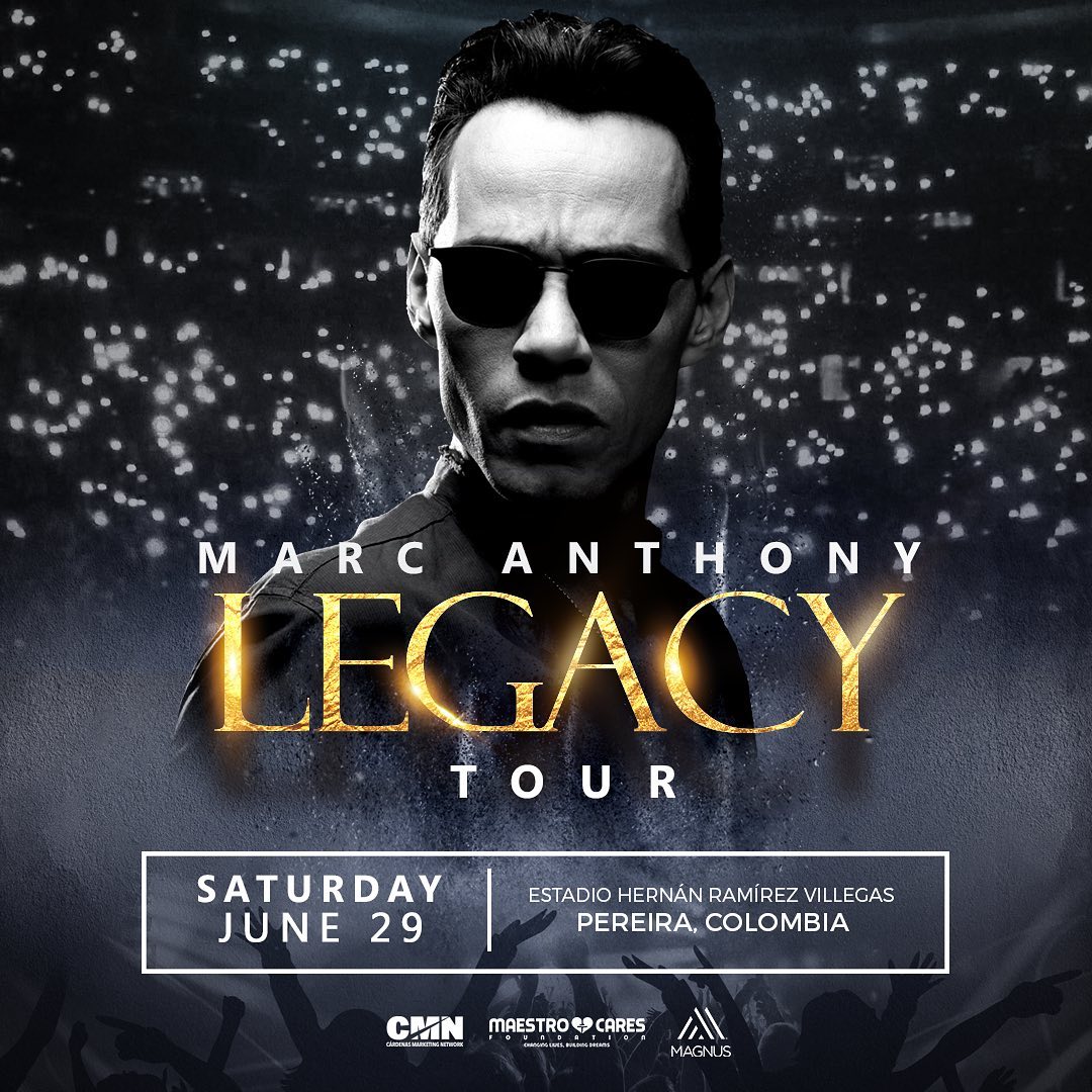 MAASPRODUCCION1's tweet photo. En vivo @MarcAnthony 🎙
PREPÁRATE #PEREIRA
-
Sábado 29 de junio 🏟
INFO Y VENTA 🎟
@Colboletos
#ConciertoHistorico #MarcAnthonyEnPereira #MarcAnthony #LegacyTour #SilvestreDangond #Silvestrismo #DanielCalderon #LosGigantesDelVallenato #Darkiel https://t.co/iGOUu1x9hC