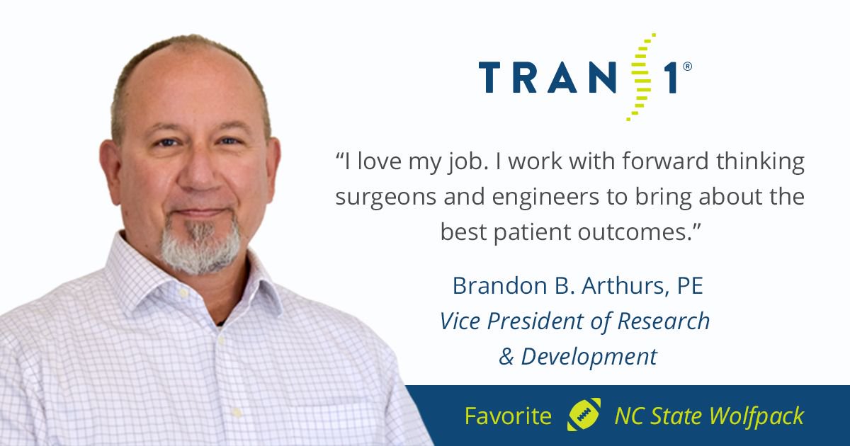 TranS1's tweet photo. "I'm passionate about working with surgeons to make their ideas a reality." What's your idea? Start the conversation and take it to the next level! #tuesdayteammember #T14life #buildingbetterpathways https://t.co/nLfMwnd6cz