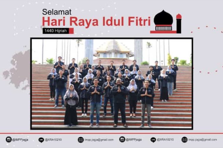 IMPPJOGJA's tweet photo. Selamat hari raya idul fitri 1440 H mohon maaf lahir dan batin semua 🙏🙏 https://t.co/fbvQcrWd6z