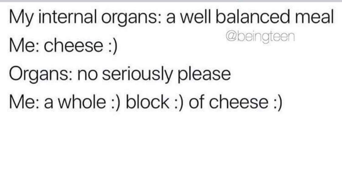 DimpleRecords's tweet image. Who can relate? #cheese #cheeseislife #cheesehumor #humor