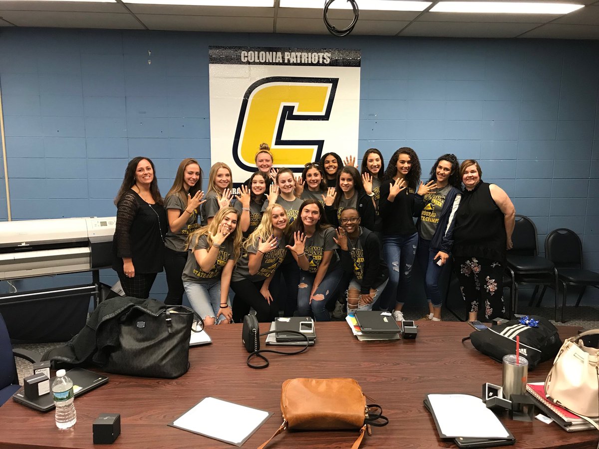 CoachBen1959's tweet photo. Our State Champion Competition Cheerleaders! Congrats Girls! Congrats Coach Simkovich and Coach Roarty! https://t.co/KXZ3KKmsfy