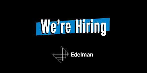 Our Reputation Practice in Edelman #Melbourne is hiring a Senior Account Manager with robust corporate communications experience to join as account team lead and client advisor. Learn more about this role and apply: #EdelmanCareers bit.ly/2KxdVg5