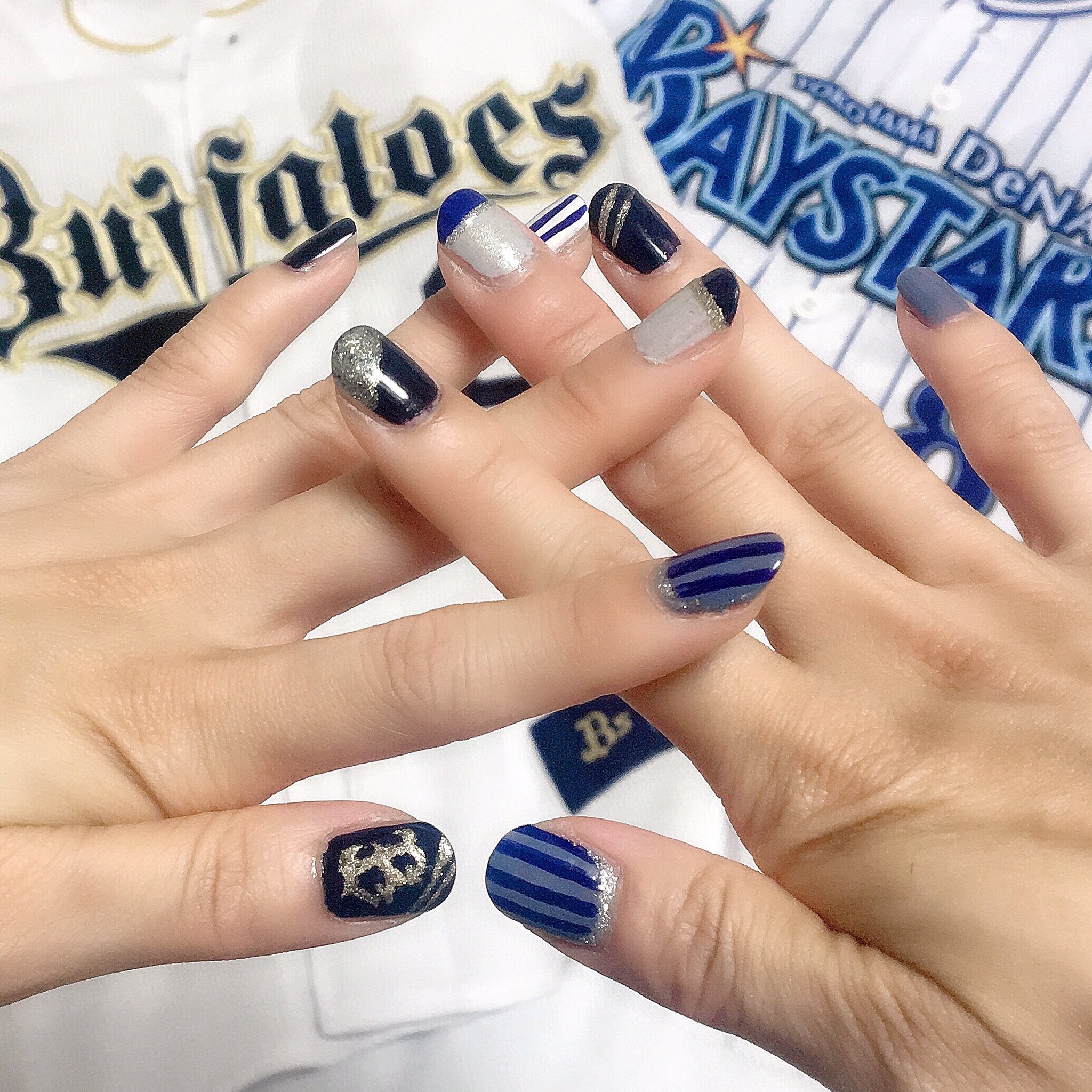 さき 交流戦スタート オリックスもベイスターズも両方欲張りネイル オリックスバファローズ 横浜dena ベイスターズ Denaベイスターズ ネイル プロ野球セ パ交流戦 交流じゃない真剣勝負だ 日本生命セ パ交流戦 セルフネイル ポリッシュ さき 交流戦スタート オリックスもベイスターズも両方欲張りネイル オリックスバファローズ 横浜dena ベイスターズ Denaベイスターズ ネイル プロ野球セ パ交流戦 交流じゃない真剣勝負だ 日本生命セ パ交流戦 セルフネイル ポリッシュ