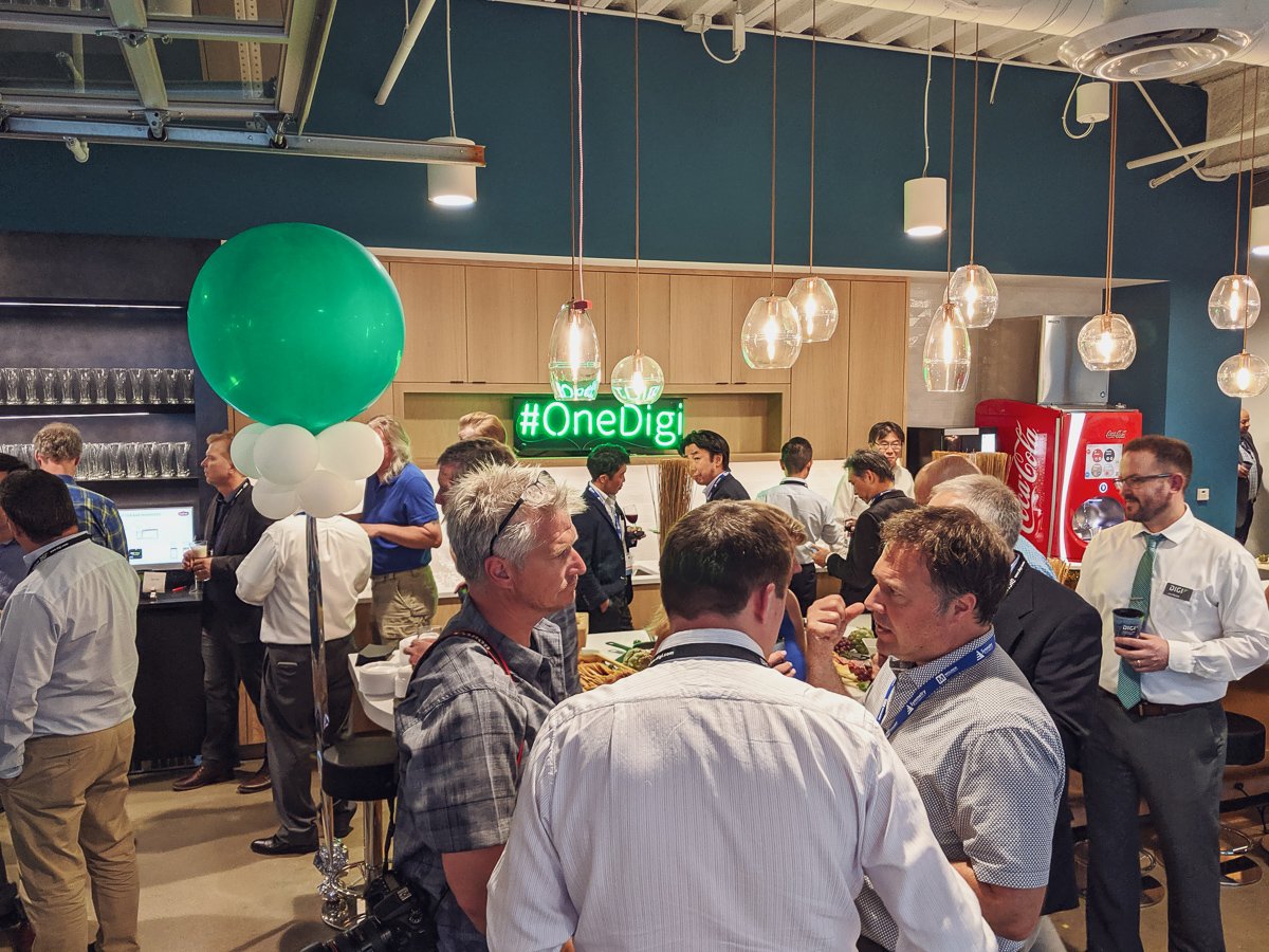 SmartSenseHQ's tweet image. We had a great  welcome reception and grand opening of our new office! See you tomorrow at our annual Global #IoT Conference

#DigiGlobalIoT #IoT