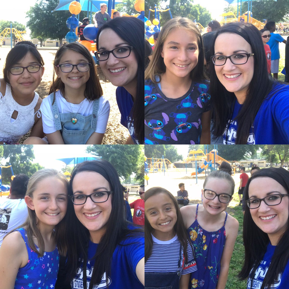 MrsATaylor17's tweet photo. Well year two is done and it is bittersweet. I am going to miss these stinkers! 💙💛💙💛#gardenelementaryk6 https://t.co/8WLjjCKP01