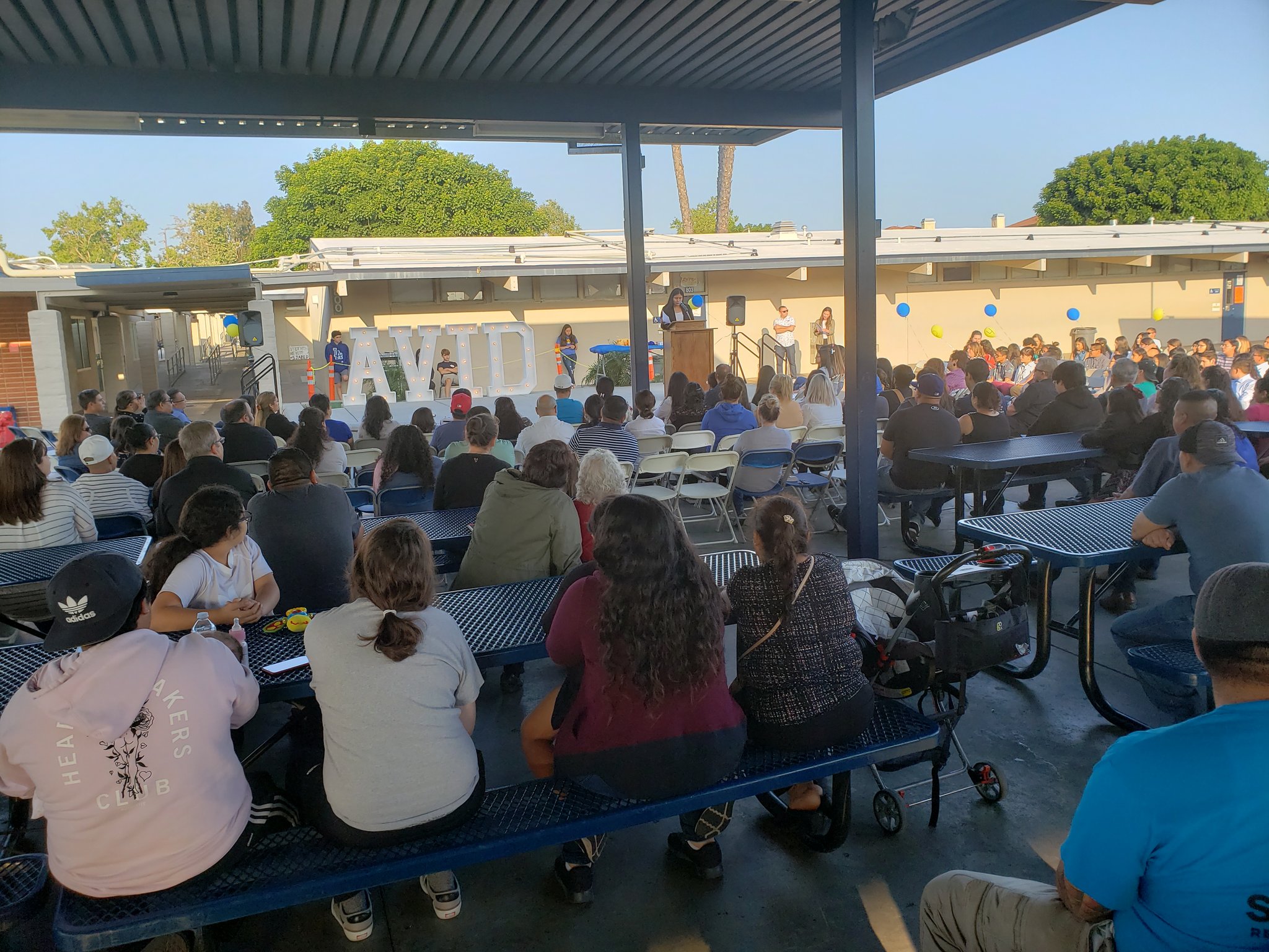 Moises Plascencia on Twitter "AVID Night at KMS. Andrea Cervantes