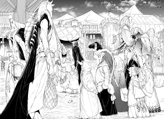 I could stare at this spread for hours demizu is  art god 