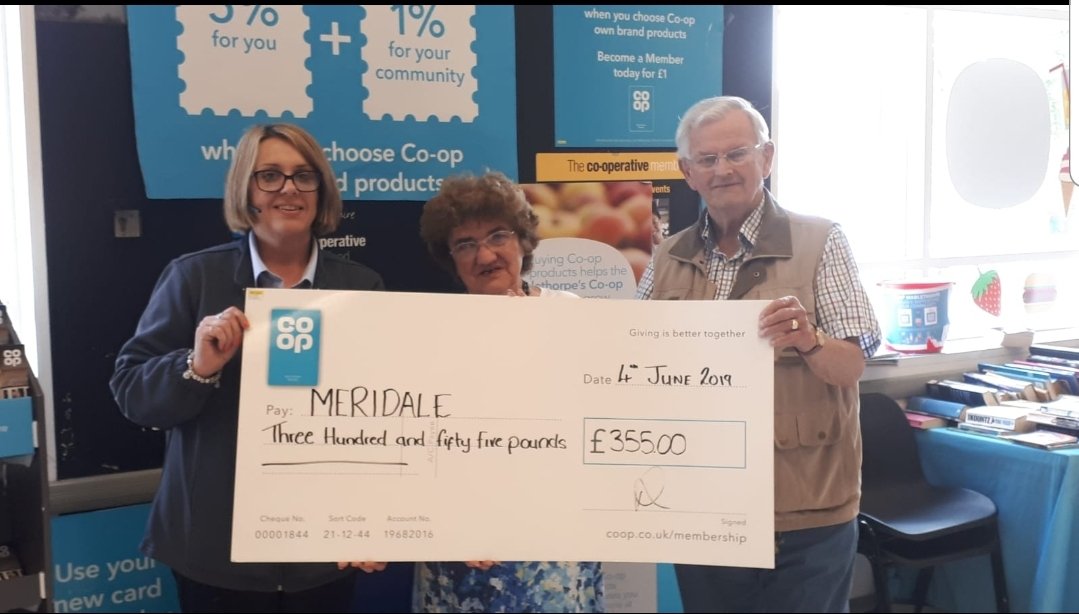ferg_kev's tweet photo. Delighted to be able to give out £675 raised in Mablethorpe Co-op last month for 2 local groups #beingcoop #itswhatwedo https://t.co/XQC6lQgVOo