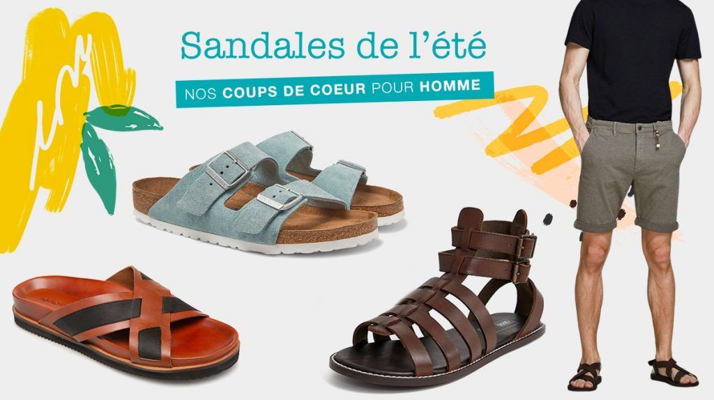 Sandales Homme | Le Guide des Tendances Printemps Été 2019 #modehomme #fashion buff.ly/2MIXy2L