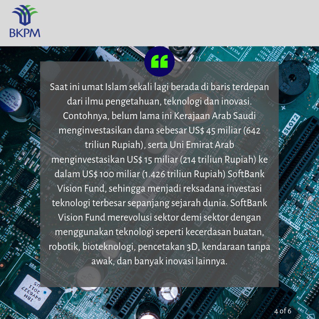 tomlembong's tweet photo. Selamat Idul Fitri 1440H (Bagian 2): Berkat Umat Islam Menyelamatkan Ilmu Pengetahuan, Kita Bisa Menikmati Dunia Moderen &amp; Revolusi Teknologi Saat Ini.
🕌📱🌇🇮🇩
Video Lengkap: https://t.co/oNkGylKDb3
Pernyataan Lengkap: https://t.co/MRSXzFOGOe https://t.co/5Z7gYhSvC0