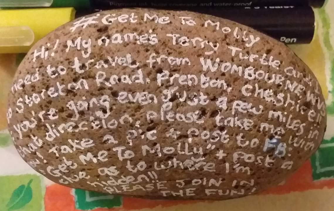 Terrytherocktu1's tweet photo. Morning all! Who will find me today?! 

I am now 26miles from Wombourne and have 56 miles to go! 

Can you guess which high school i'm at, just off the A41?

#getmetomolly #getterrytoprenton #turtlepower @ShropshireStar can you help spread the word? https://t.co/6Zc9l2Rg5i