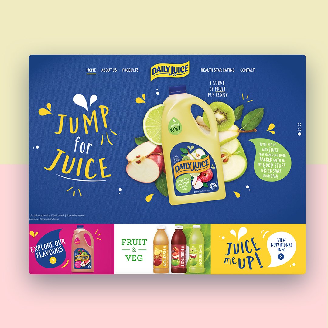 studiomoso's tweet photo. Tell me what's your flavour?

Recent work for The Daily Juice co. https://t.co/HElJnzFFIs