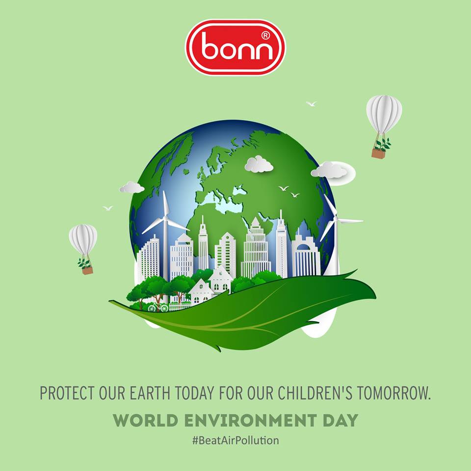Bonnfoods's tweet photo. Protect our earth today for our children's tomorrow.
World Environment Day!
#BeatAirPollution
#bonn #sujirusk #rusk #bourbonn #ButterBonn #BonnBread #bonnbiscuits #biscuits #premiumbiscuits #Bread #PremiumBread #brownBread #BonnBread #BonnIndia #Bakers #BakeForYou #HealthyBread https://t.co/KWwaVLna04