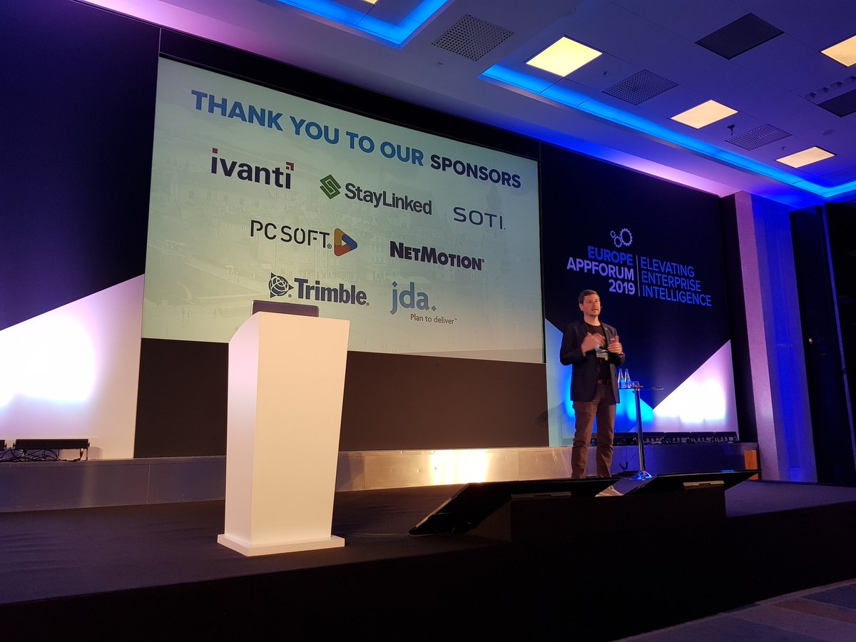 pemberton66's tweet image. Day 2 of #appforum kicks off in Warsaw! @danqzebra opens the day @ZebraDevs @ZebraTechnology