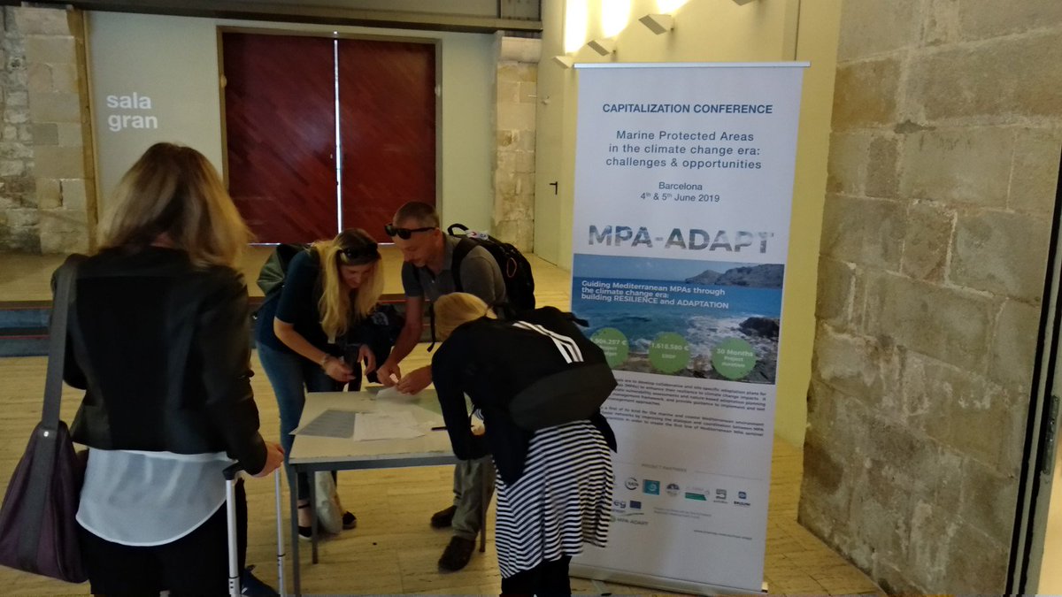 MPA_adapt's tweet photo. Good morning! About to start the second day of the Capitalization #MPAConference at @MuseuMaritim of Barcelona! #MPAdapt @MEDProgramme @MEDCommunity3_2 https://t.co/DXvAcQF8aE