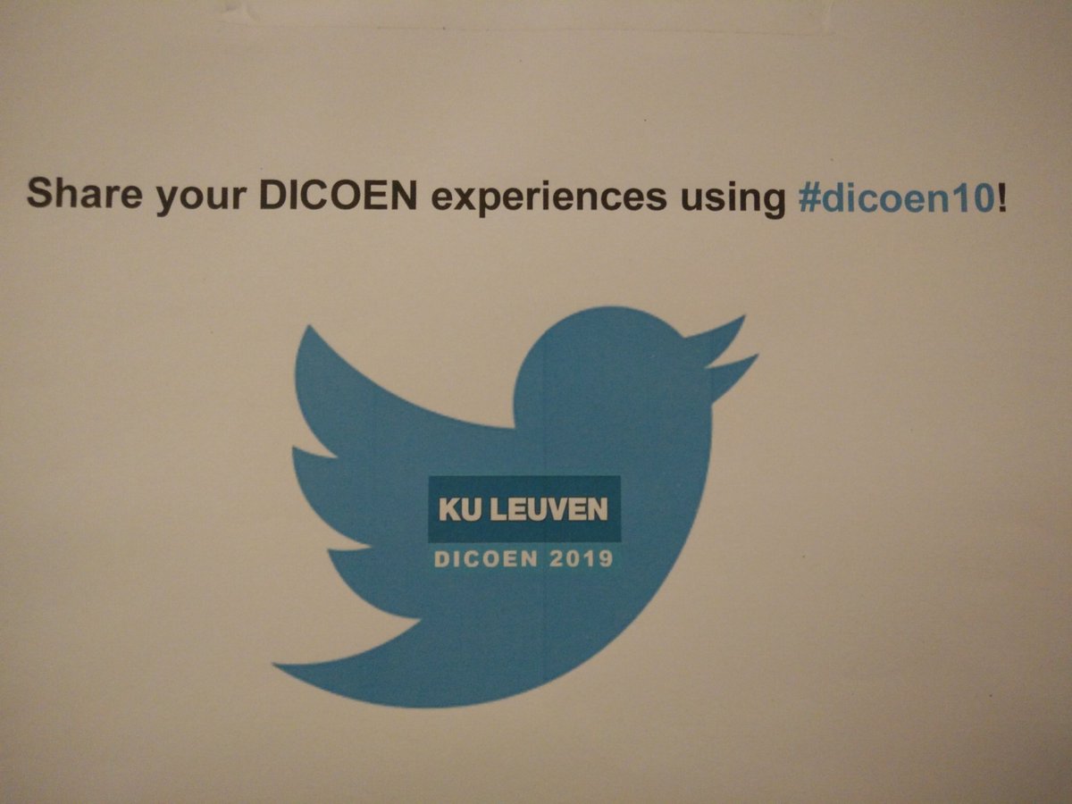Good morning #dicoen10 ! It is our last conference day, so your last chance to tweet!