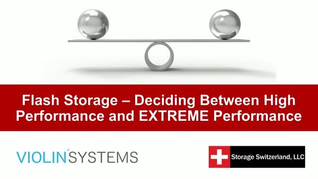 storageswiss's tweet photo. Watch Storage Switzerland and Violin Systems discuss differences between the two performance levels and what to look for to make sure the system selected lives up to expectations. https://t.co/U6GvkvNGrL https://t.co/H7EQZ7noDM