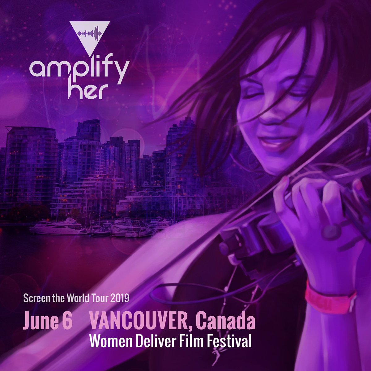 Don't miss Amplify Her play at 1:00 and 1:30pm on June 06th - see what happens when women feel free and safe to create.. what does this unique expression look like and how will the world benefit when it flourishes? #wdff #WD2019 #amplifyher