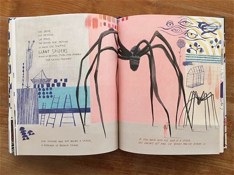 Cloth Lullaby: The Woven Life of Louise Bourgeois by Amy Novesky and I -  Tatter