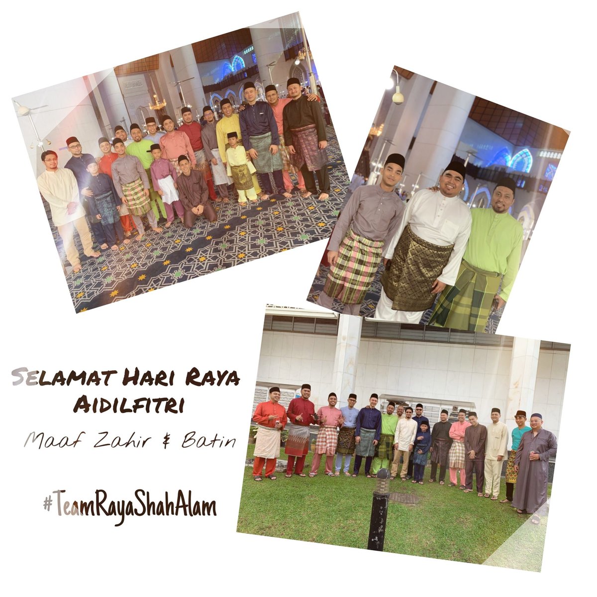 Selamat Hari Raya Aidilfitri, Maaf Zahir & Batin semua

Masih berpeluang sujud pagi Syawal dibumi Shah Alam, Selangor Darul Ehsan

#TeamRayaShahAlam 
#KitaBuatDia