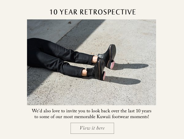WE'RE CELEBRATING 10 YEARS OF KUWAII FOOTWEAR - mailchi.mp/kuwaii.com.au/…
