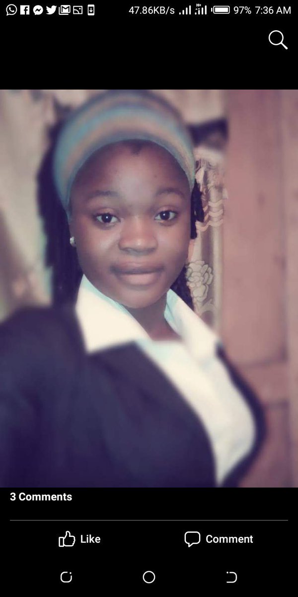 Olawoyin4u's tweet photo. MISSING PERSON 
Her name is Soyebo Oluwakemi.She works as a Sales agent of Wamco (Producer of Three crowns &amp; Peak milk)at Agbara,she was last seen on 3rd June,2019 &amp; has been reportedly declared missing too.Please help with any info on her whereabout. Call 07061580237.
@segalink https://t.co/5AcFRURyeI