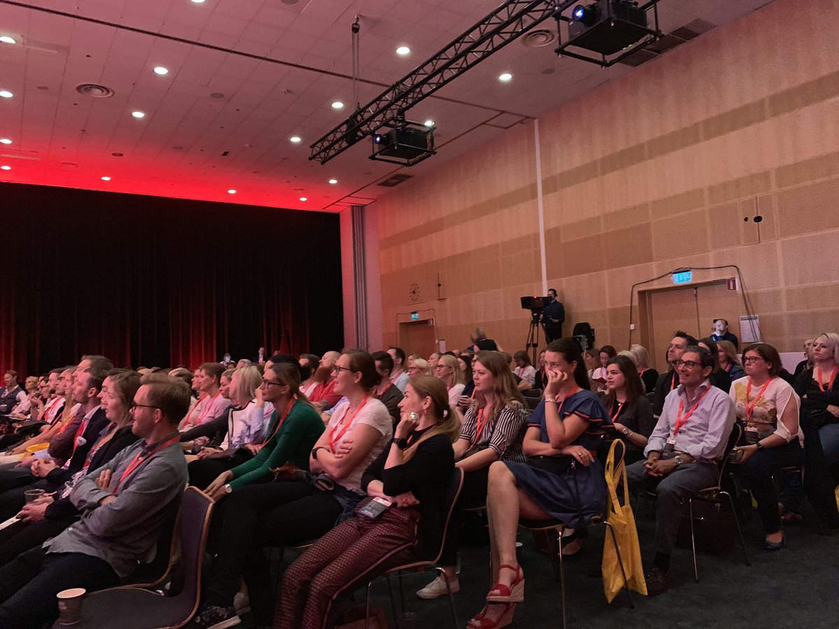 GPTW_FRANCE's tweet photo. En direct de la #GPTWEuropeConf2019 à #Stockholm, quelques heures avant de récompenser les meilleures #BestWorkplacesEurope - @MBushGPTW : « if you put your #people first, your business will be #great » #BeyondStrategy #PassionForPeople https://t.co/zb9ZS35DPj