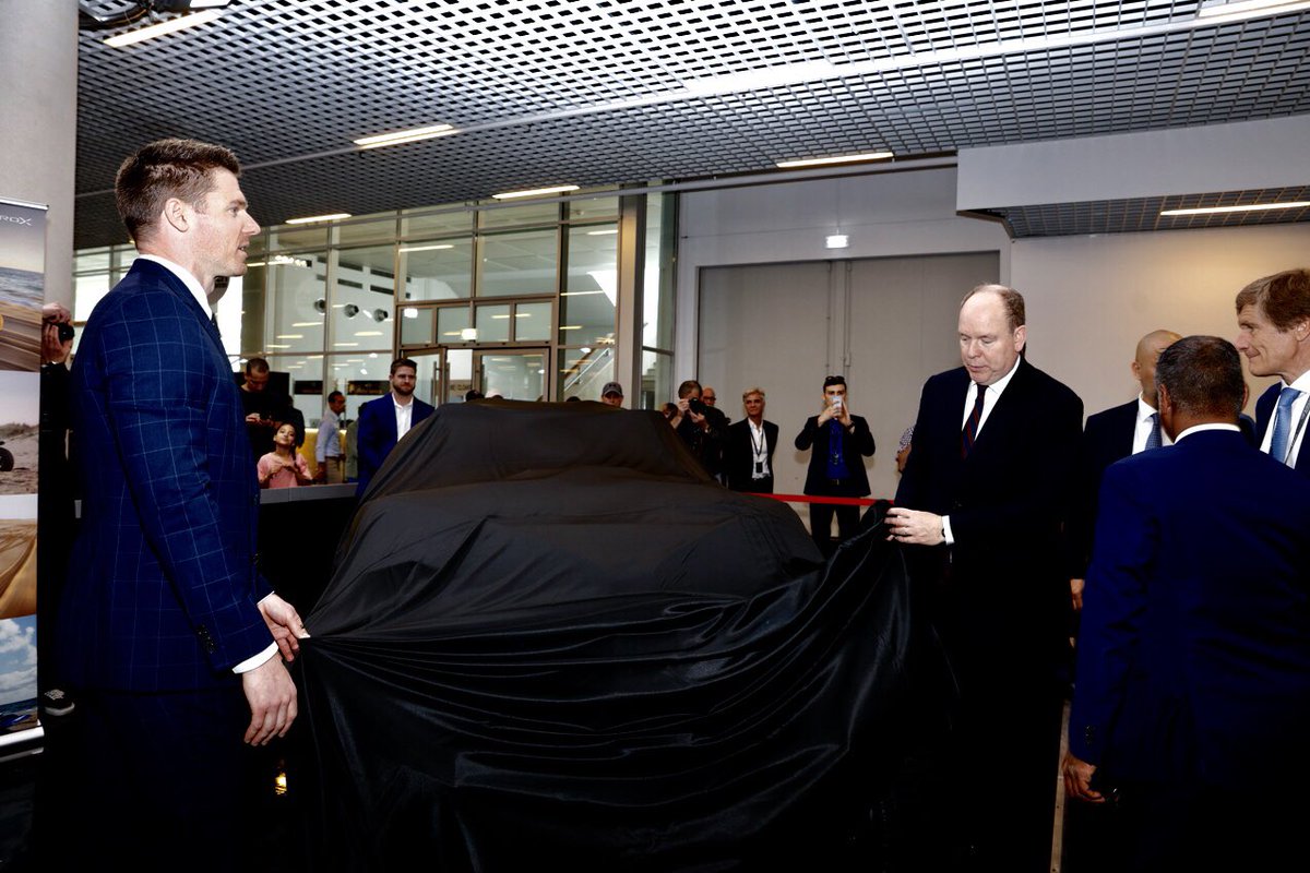 feroxcorp's tweet photo. The Ferox Team was honoured to have H.S.H Prince Albert II unveil the Azaris at Top Marques Monaco.

#topmarques #monaco #PrinceAlbert #ferox #azaris #australian #vehcile #design #liberatethewheel https://t.co/S198S5pRSQ